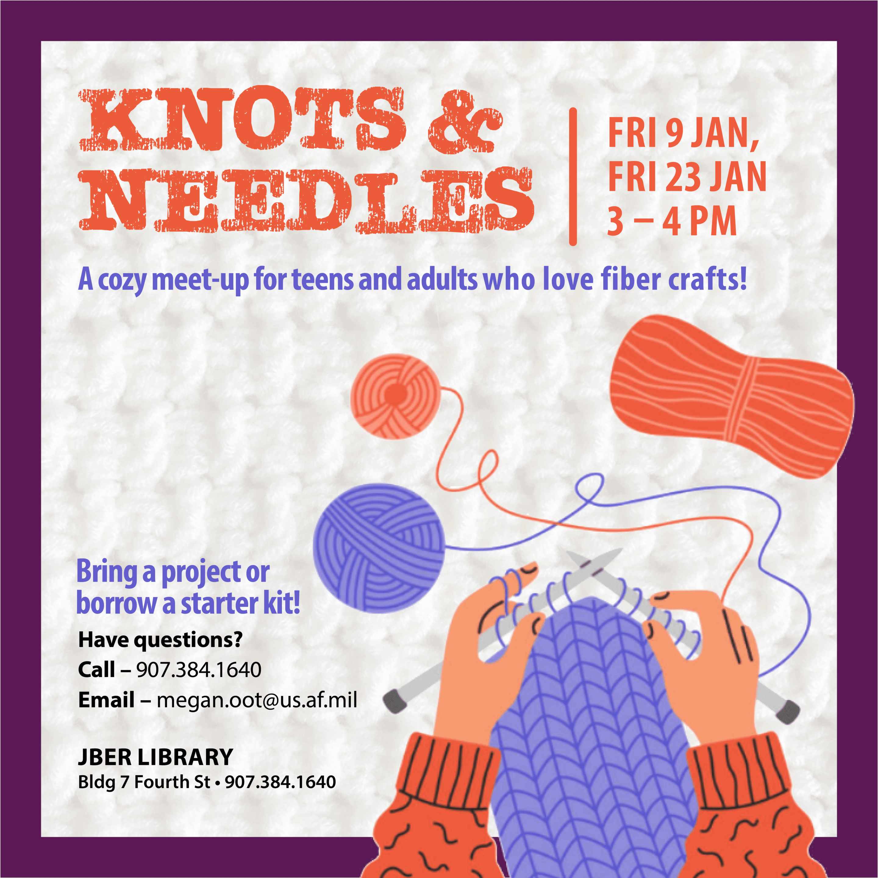 Knots & Needles Jan 2026